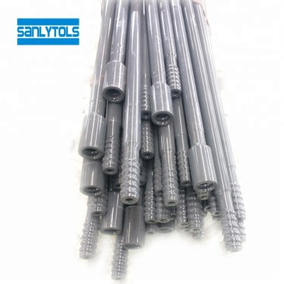 Hot sale black / gray  high quality  gt60 mf extension drill rod for underground drilling